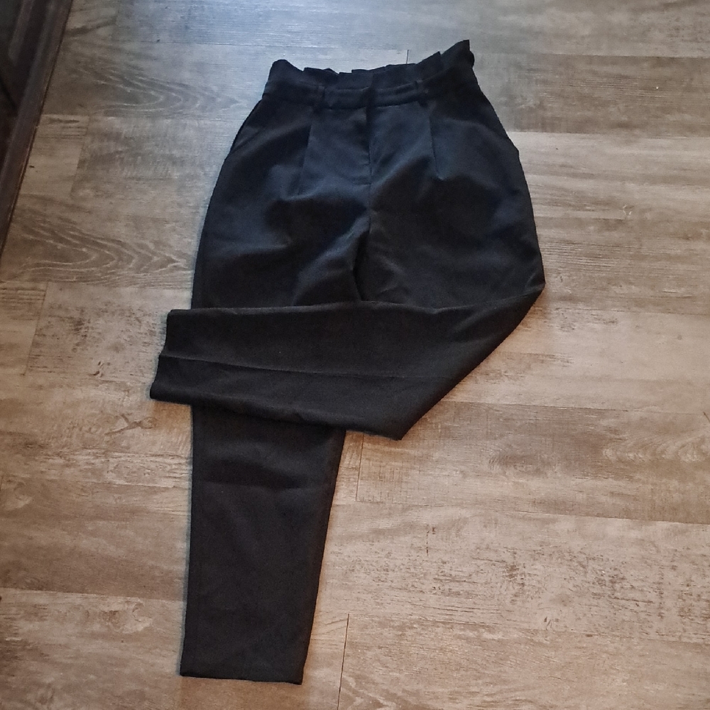 Lulu's Ruffle Top Dress Pants